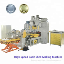 High speed basic shell bottom lid aluminum caps making production line for food beverage can packing